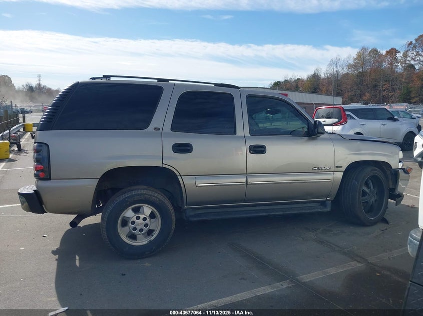 2001 Chevrolet Tahoe Lt VIN: 1GNEC13T91R141971 Lot: 43677064