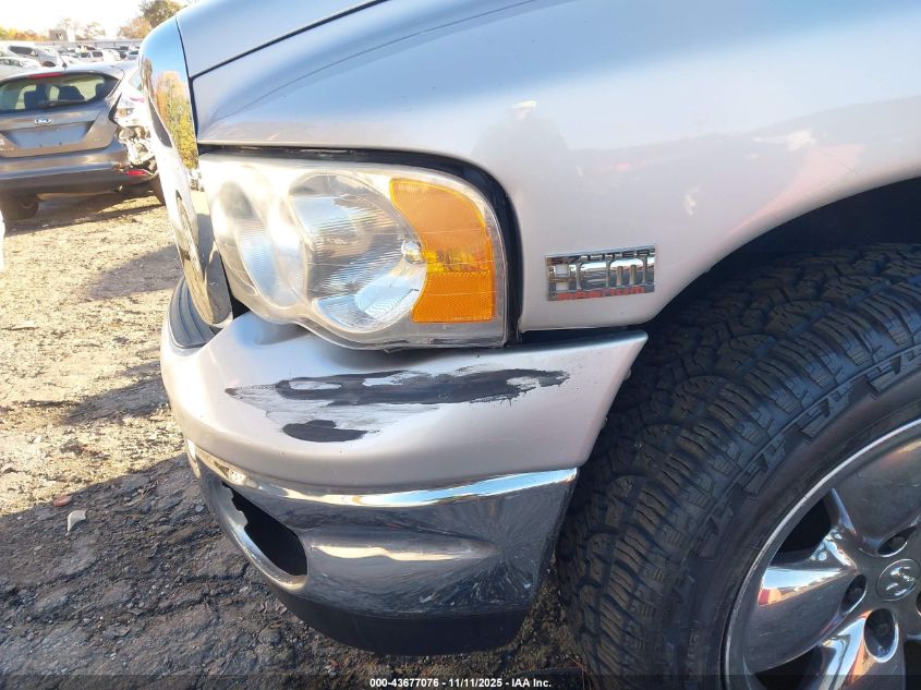 2004 Dodge Ram 1500 Slt/Laramie VIN: 1D7HA18D84S722510 Lot: 43677076