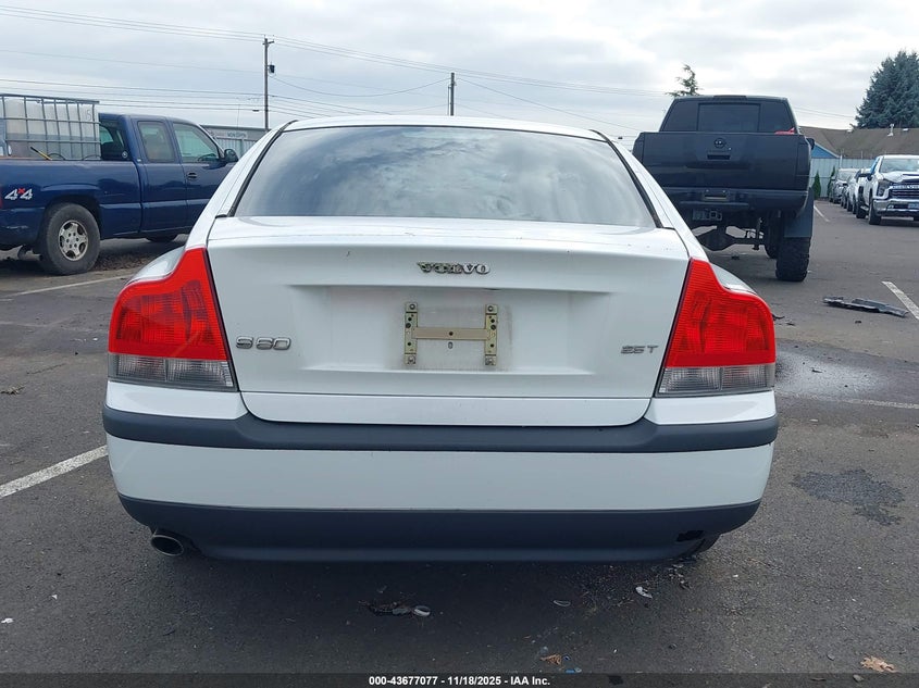 2004 Volvo S60 2.5T VIN: YV1RS59V742405371 Lot: 43677077