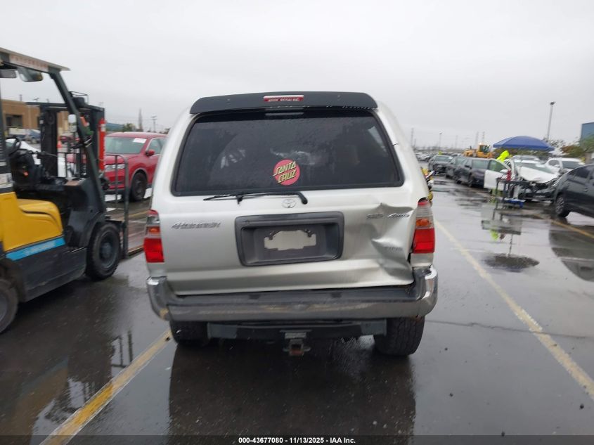 2000 Toyota 4Runner Sr5 V6 VIN: JT3HN86R6Y0286462 Lot: 43677080