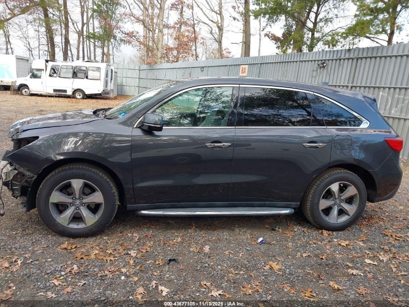 2014 Acura Mdx VIN: 5FRYD4H26EB029482 Lot: 43677108