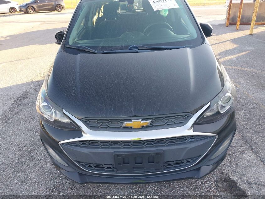 2020 Chevrolet Spark Fwd Ls Automatic VIN: KL8CB6SA3LC416121 Lot: 43677129