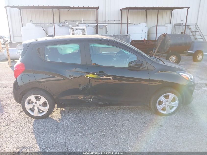 2020 Chevrolet Spark Fwd Ls Automatic VIN: KL8CB6SA3LC416121 Lot: 43677129