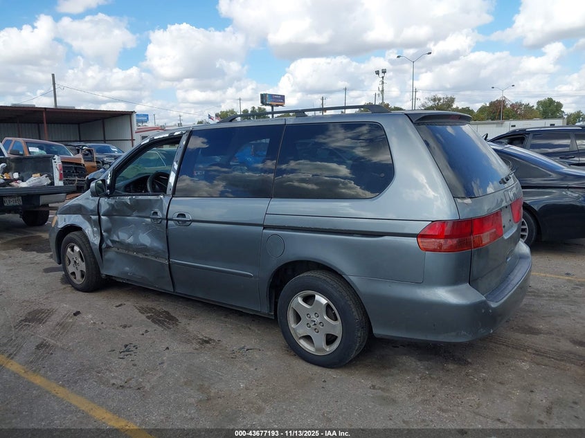2001 Honda Odyssey Ex VIN: 2HKRL18621H612606 Lot: 43677193