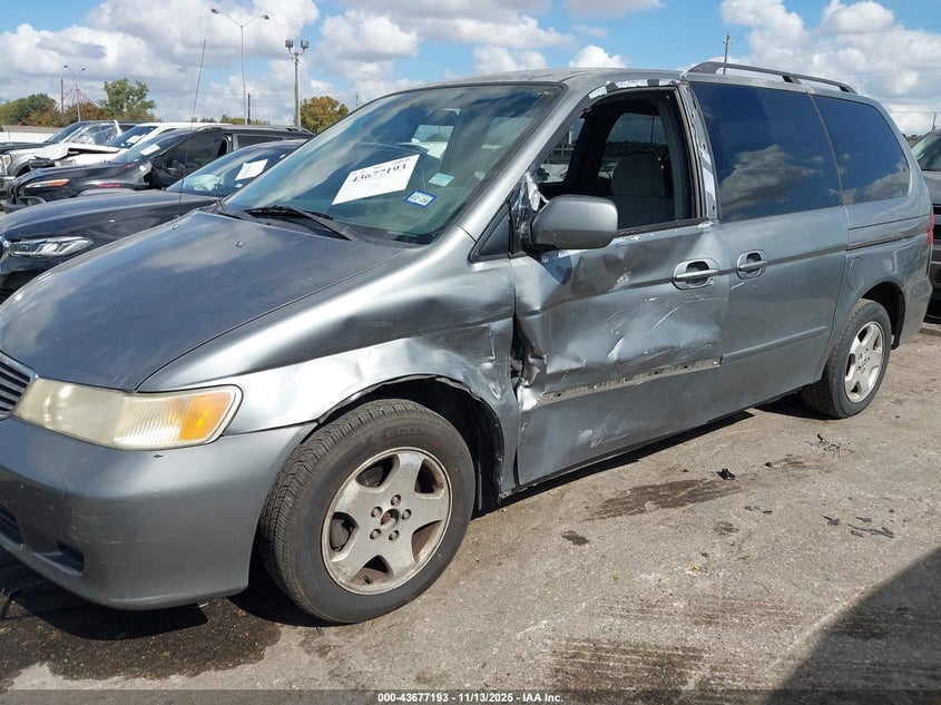 2001 Honda Odyssey Ex VIN: 2HKRL18621H612606 Lot: 43677193