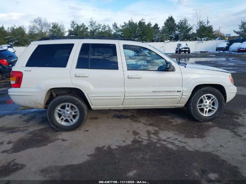 2000 Jeep Grand Cherokee Limited VIN: 1J4GW58N3YC122365 Lot: 43677196