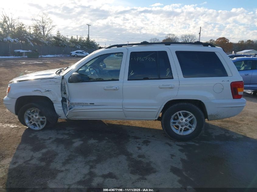 2000 Jeep Grand Cherokee Limited VIN: 1J4GW58N3YC122365 Lot: 43677196