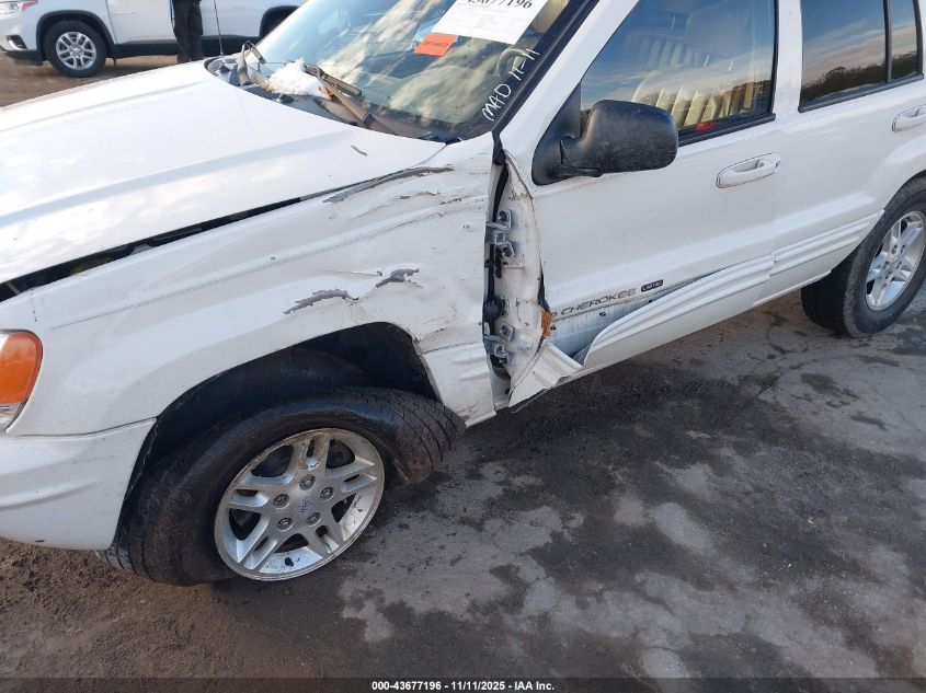 2000 Jeep Grand Cherokee Limited VIN: 1J4GW58N3YC122365 Lot: 43677196