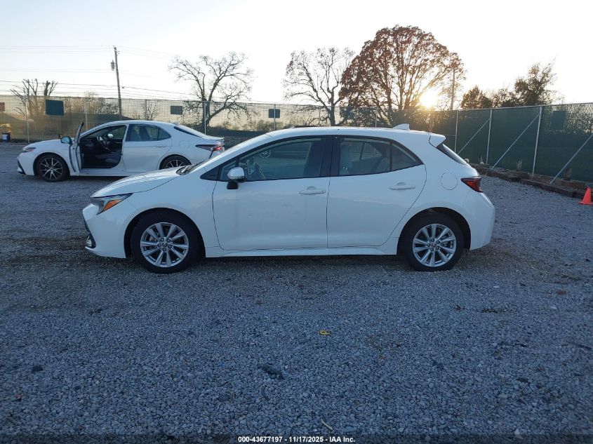 2023 Toyota Corolla Se VIN: JTND4MBE1P3198467 Lot: 43677197