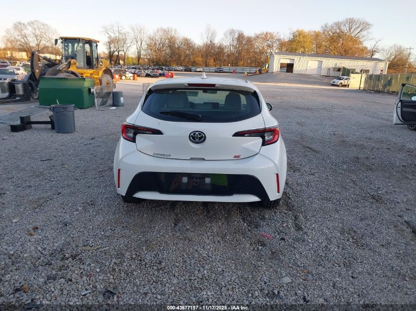 2023 Toyota Corolla Se VIN: JTND4MBE1P3198467 Lot: 43677197