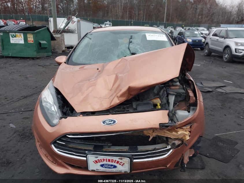 2017 Ford Fiesta Se VIN: 3FADP4BJ4HM109182 Lot: 43677225