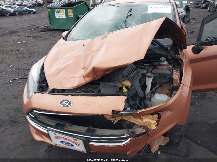 2017 Ford Fiesta Se VIN: 3FADP4BJ4HM109182 Lot: 43677225