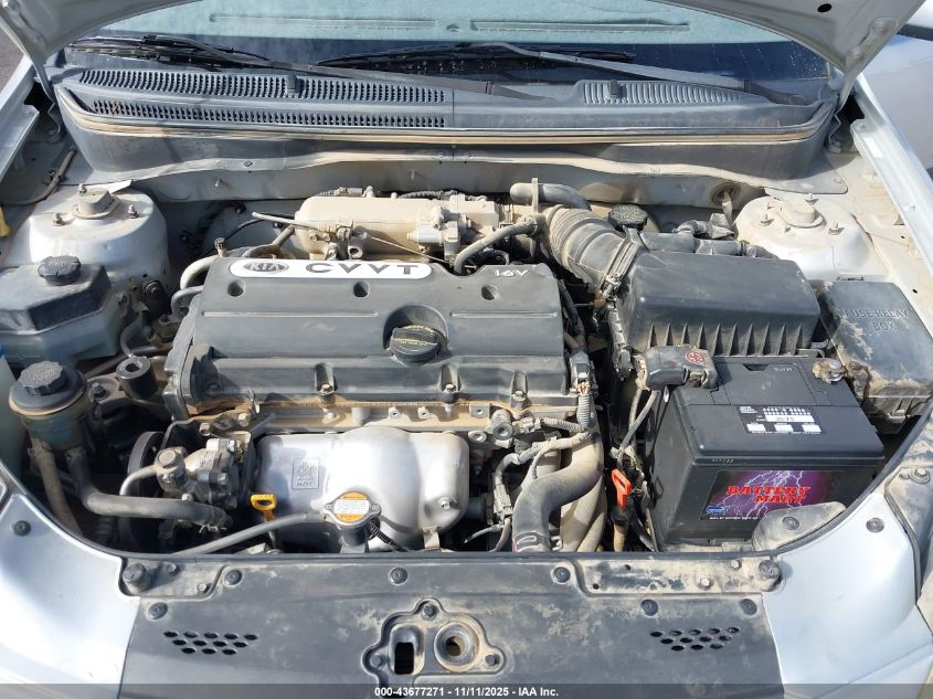 2008 Kia Rio Lx VIN: KNADE123886396510 Lot: 43677271