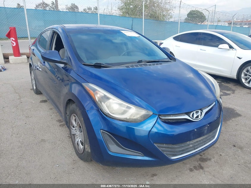 2016 HYUNDAI ELANTRA SE