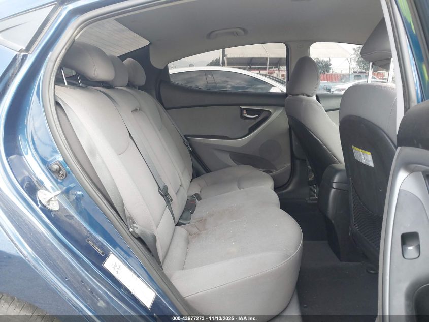 2016 Hyundai Elantra Se VIN: 5NPDH4AE0GH694035 Lot: 43677273