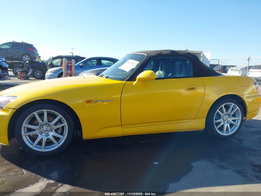 2005 Honda S2000 VIN: JHMAP21435S007998 Lot: 43677297