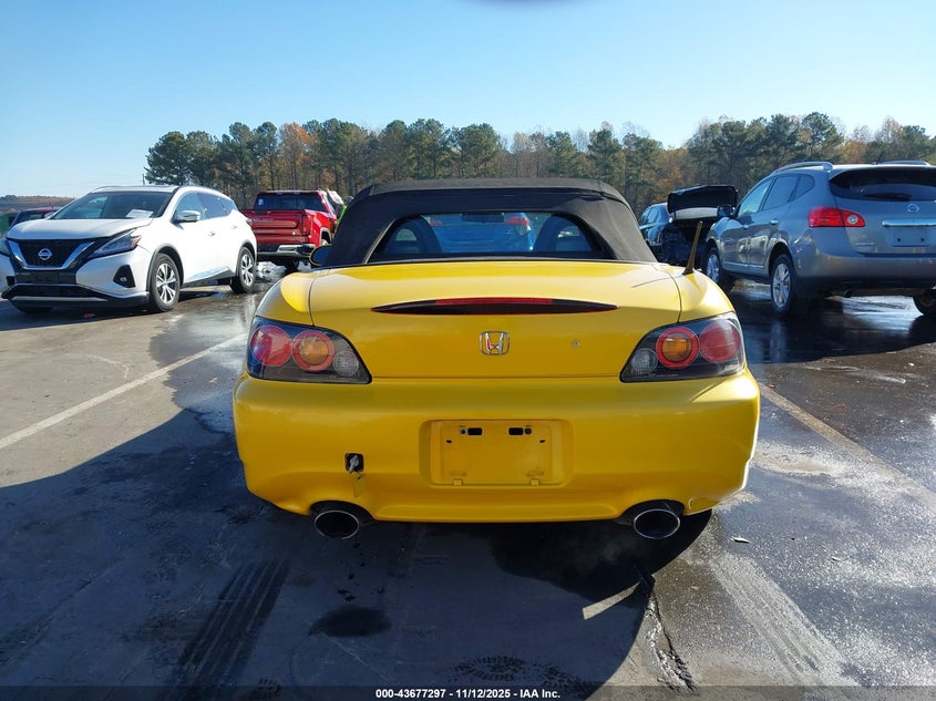 2005 Honda S2000 VIN: JHMAP21435S007998 Lot: 43677297