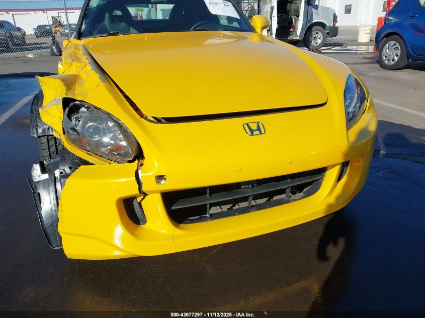 2005 Honda S2000 VIN: JHMAP21435S007998 Lot: 43677297