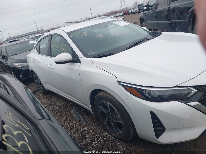 2025 Nissan Sentra Sv VIN: 3N1AB8CV5SY258174 Lot: 43677338