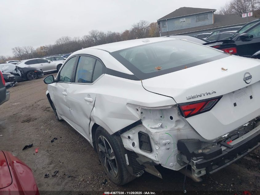2025 Nissan Sentra Sv VIN: 3N1AB8CV5SY258174 Lot: 43677338