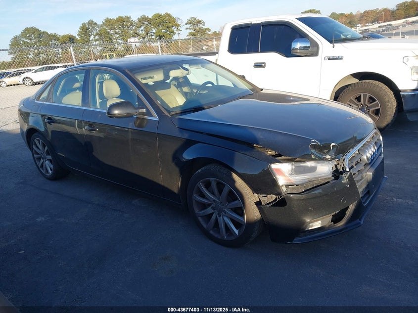 2013 AUDI A4 2.0T PREMIUM - WAUFFAFL6DN039486