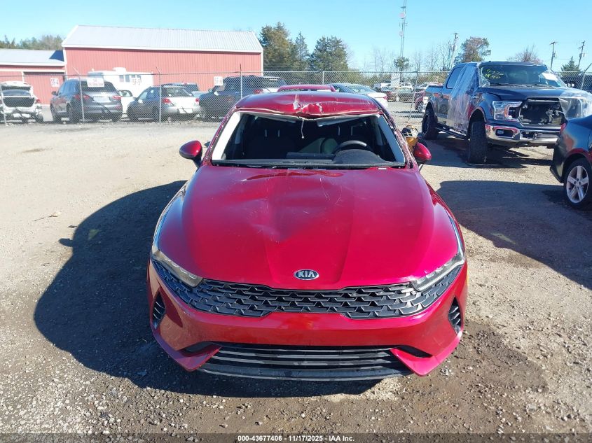 2021 Kia K5 Lx VIN: 5XXG24J22MG036678 Lot: 43677406