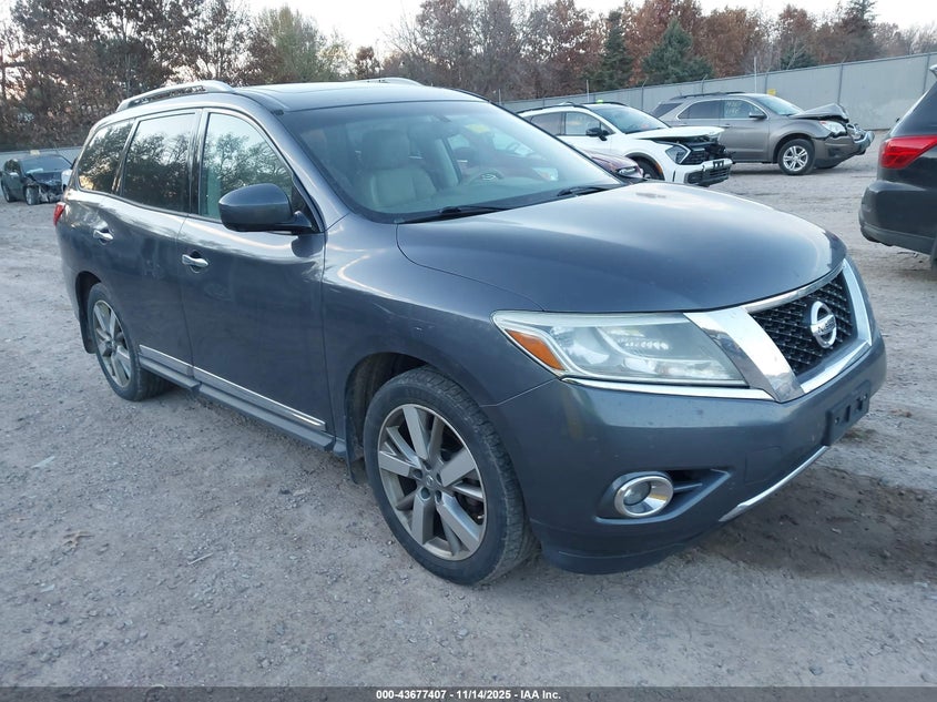 2013 NISSAN PATHFINDER PLATINUM - 5N1AR2MM8DC667546