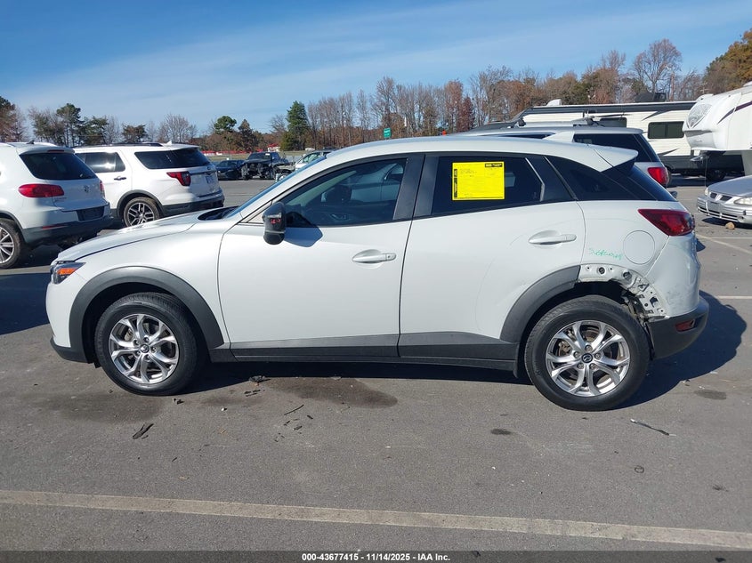 2016 Mazda Cx-3 Sport VIN: JM1DKBB71G0123673 Lot: 43677415