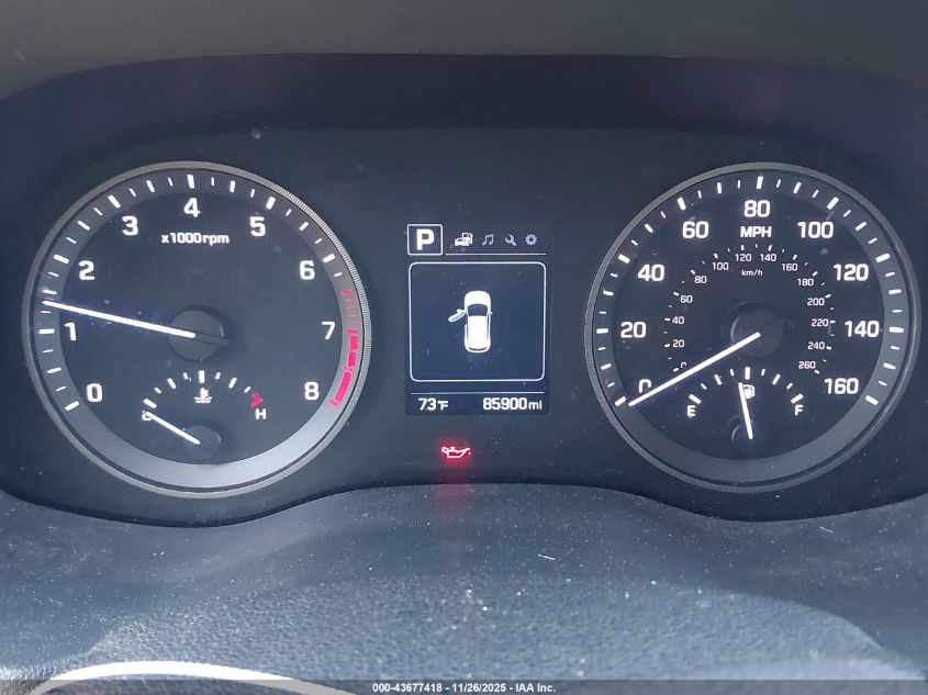 2017 Hyundai Tucson Se VIN: KM8J33A45HU273319 Lot: 43677418