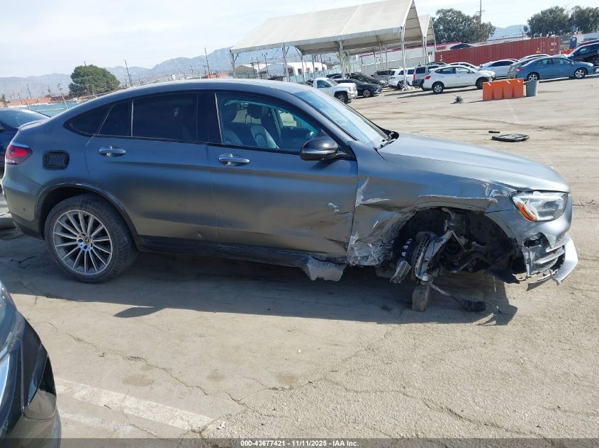 2021 Mercedes-Benz Glc 300 4Matic Coupe VIN: W1N0J8EB5MG008851 Lot: 43677421