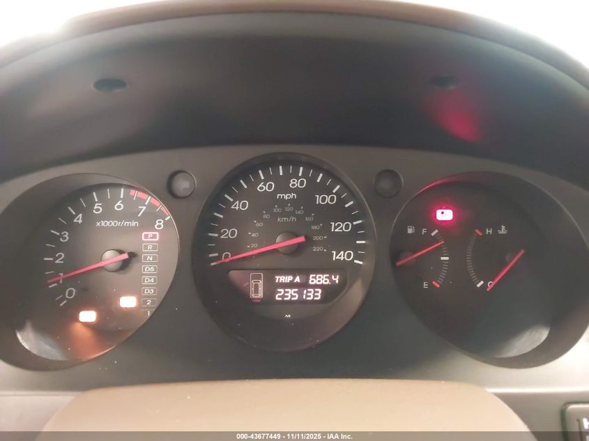 2003 Acura Mdx VIN: 2HNYD18643H505684 Lot: 43677449