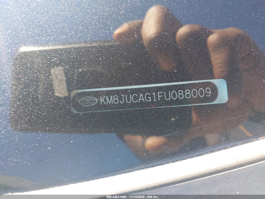 KM8JUCAG1FU088009 2015 HYUNDAI TUCSON photo no. 9
