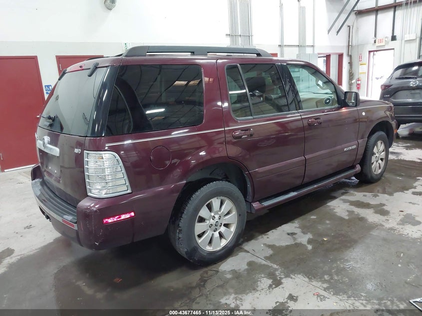 4M2EU47E67UJ22006 2007 MERCURY MOUNTAINEER photo no. 4