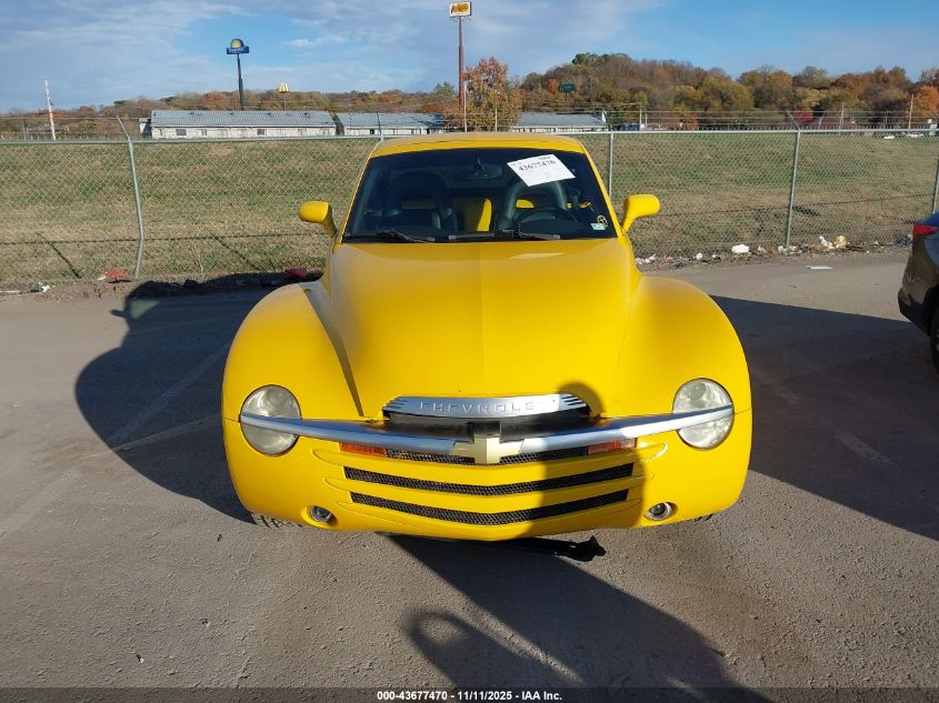 2003 Chevrolet Ssr Ls VIN: 1GCES14P63B101596 Lot: 43677470