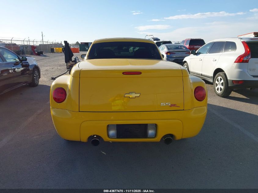 2003 Chevrolet Ssr Ls VIN: 1GCES14P63B101596 Lot: 43677470