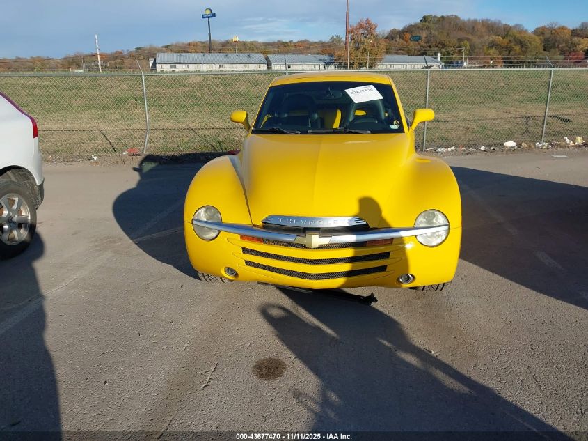 2003 Chevrolet Ssr Ls VIN: 1GCES14P63B101596 Lot: 43677470