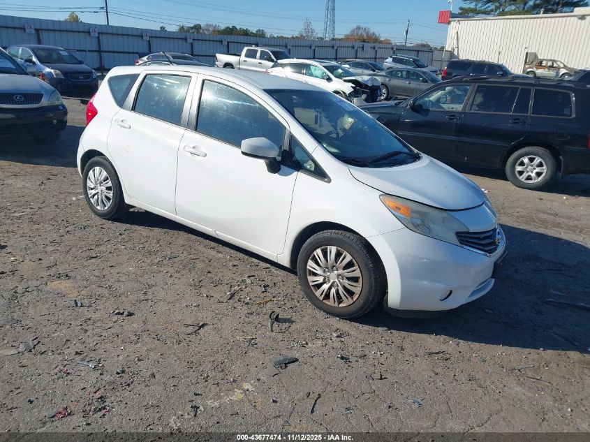 NISSAN VERSA NOTE S (SR)/S PLUS/SL/SR/SV