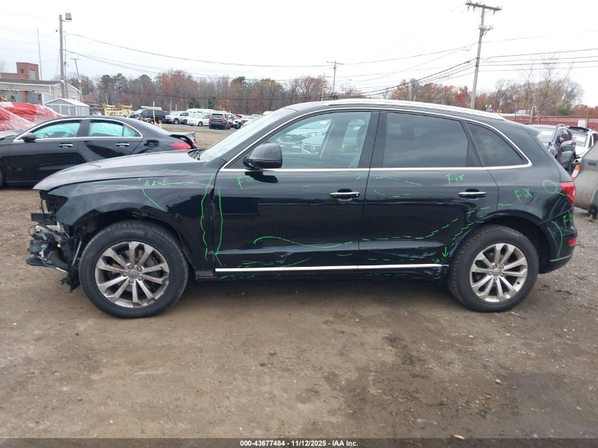 2017 Audi Q5 2.0T Premium VIN: WA1C2AFP1HA013826 Lot: 43677484