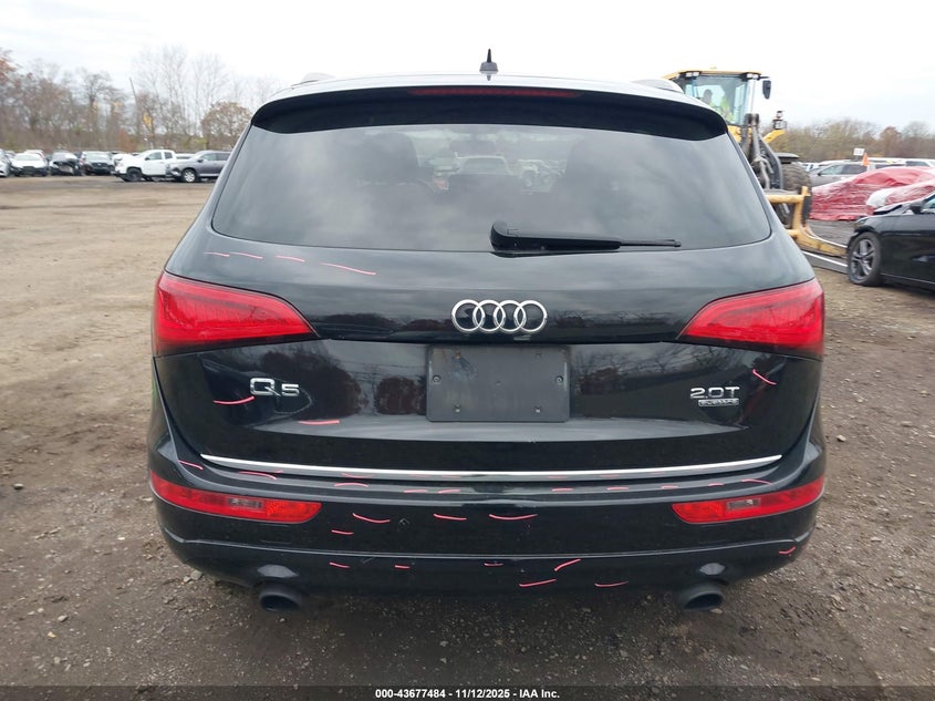 2017 Audi Q5 2.0T Premium VIN: WA1C2AFP1HA013826 Lot: 43677484