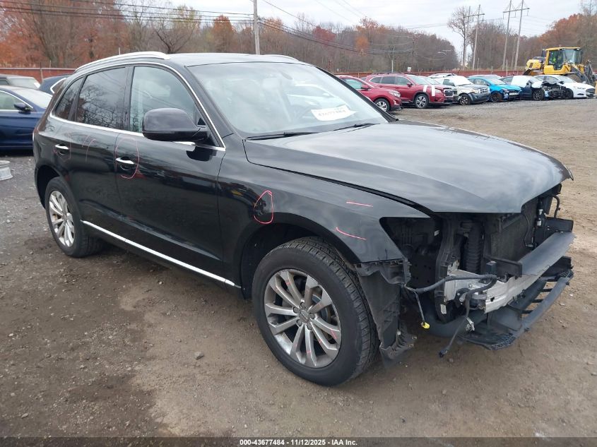 2017 Audi Q5 2.0T Premium VIN: WA1C2AFP1HA013826 Lot: 43677484