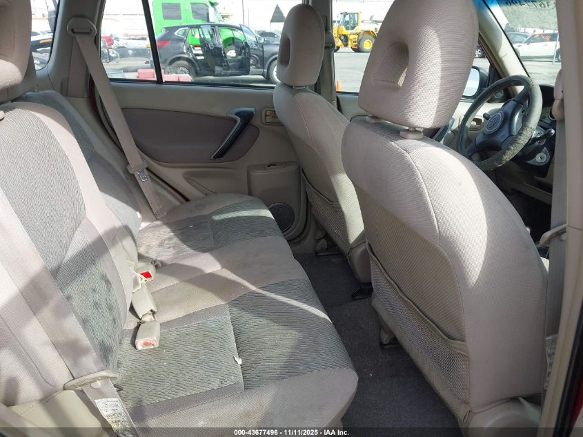 2003 Toyota Rav4 VIN: JTEGH20V730114561 Lot: 43677496