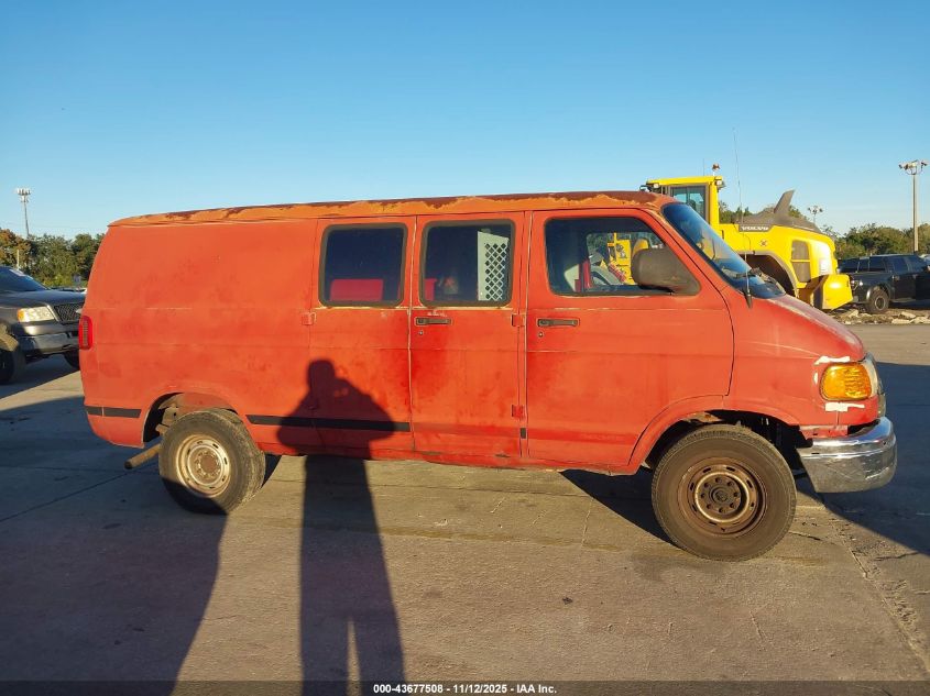 2001 Dodge Ram Van 3500 Conversion VIN: 2B7KB31Y61K510927 Lot: 43677508