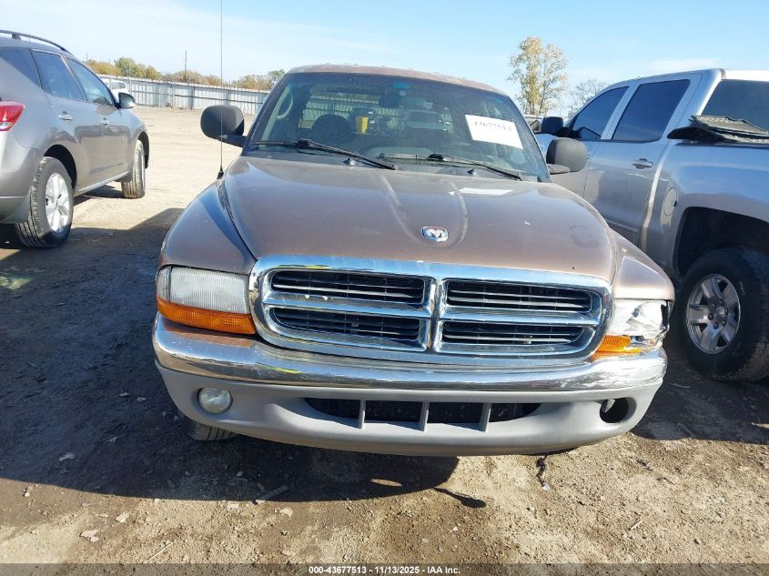 2000 Dodge Dakota Slt/Sport VIN: 1B7GL2AN4YS707923 Lot: 43677513
