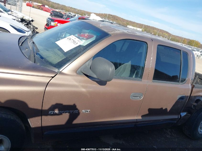2000 Dodge Dakota Slt/Sport VIN: 1B7GL2AN4YS707923 Lot: 43677513