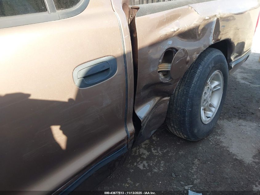 2000 Dodge Dakota Slt/Sport VIN: 1B7GL2AN4YS707923 Lot: 43677513