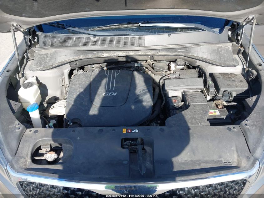 2016 Kia Sorento 3.3L Ex VIN: 5XYPHDA53GG084599 Lot: 43677512