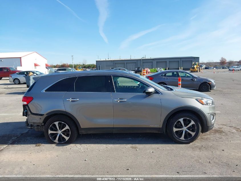 2016 Kia Sorento 3.3L Ex VIN: 5XYPHDA53GG084599 Lot: 43677512