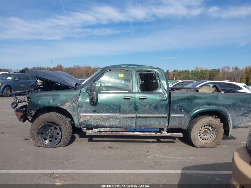 2000 Toyota Tundra Ltd V8 VIN: 5TBRT3815YS039973 Lot: 43677519