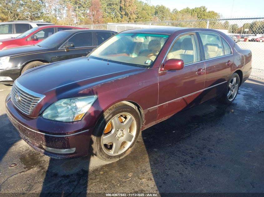 JTHBN36F255028799 2005 LEXUS LS photo no. 2