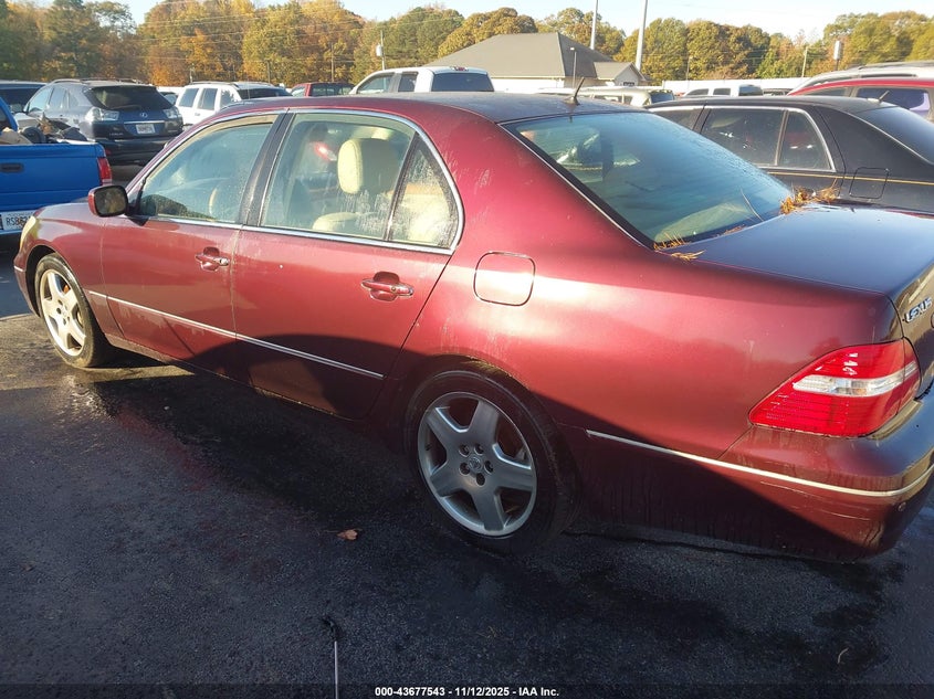 JTHBN36F255028799 2005 LEXUS LS photo no. 3